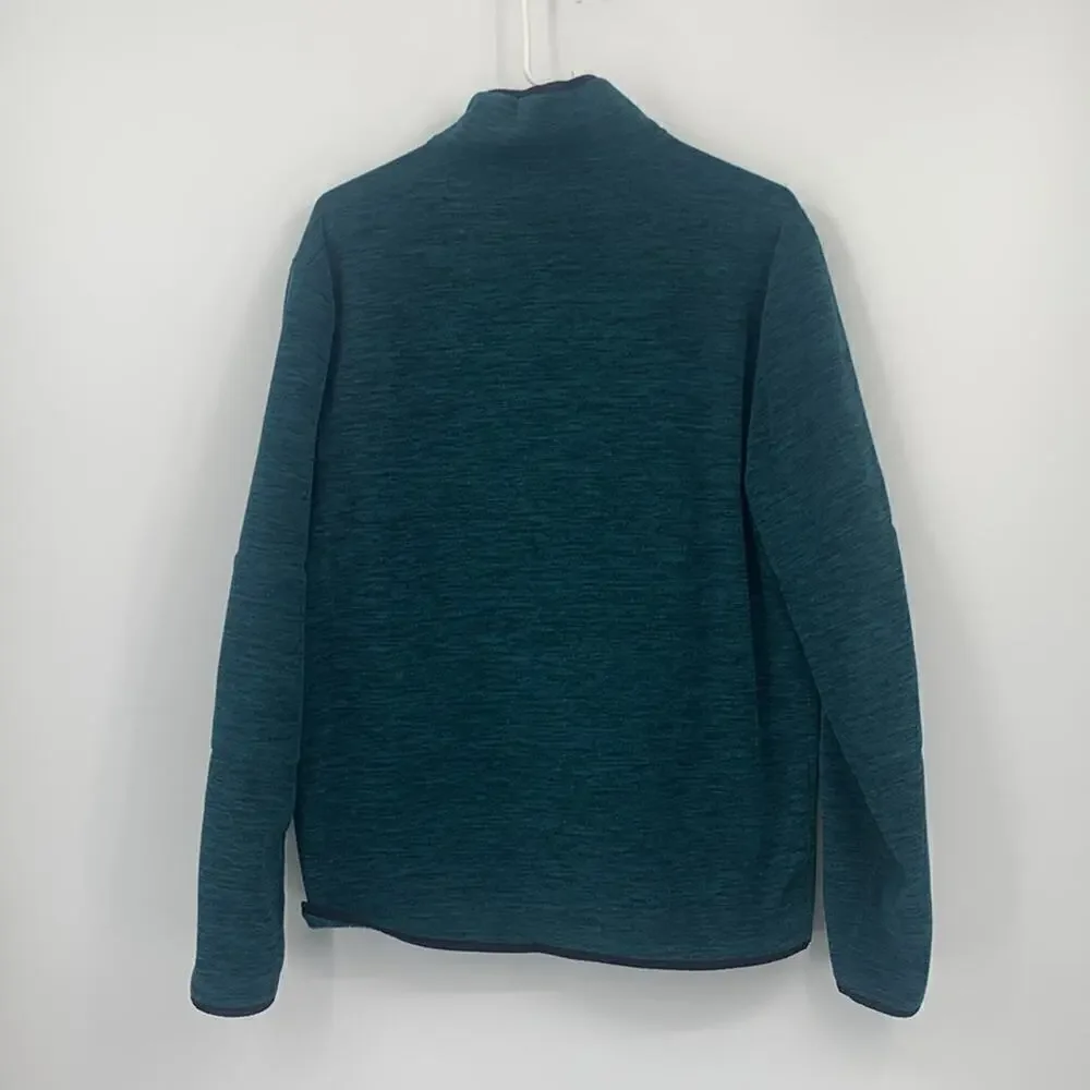 Banana Republic Quarter Zip Fleece Pullover Men’s Size Large